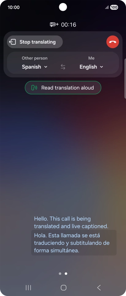 Follow the instructions on the screen to select the required language settings and use the function. Follow the instructions on the screen to select the required language settings and use the function.