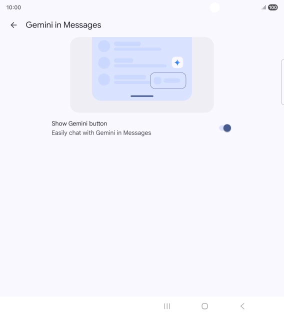 Press the indicator next to Press the indicator next to