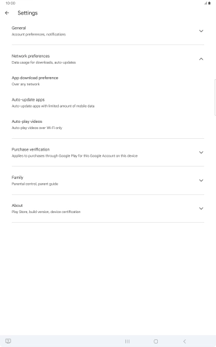 Press Auto-update apps. Press Auto-update apps.