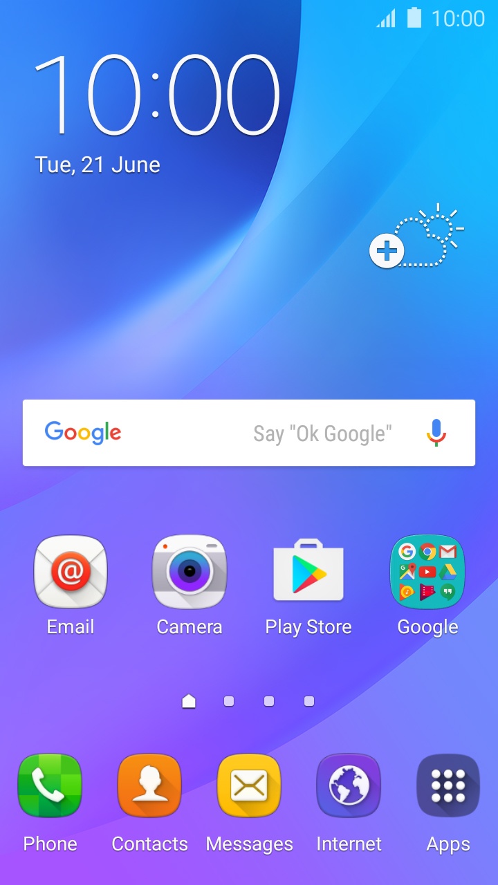I can't use my phone's internet connection - Samsung ...
