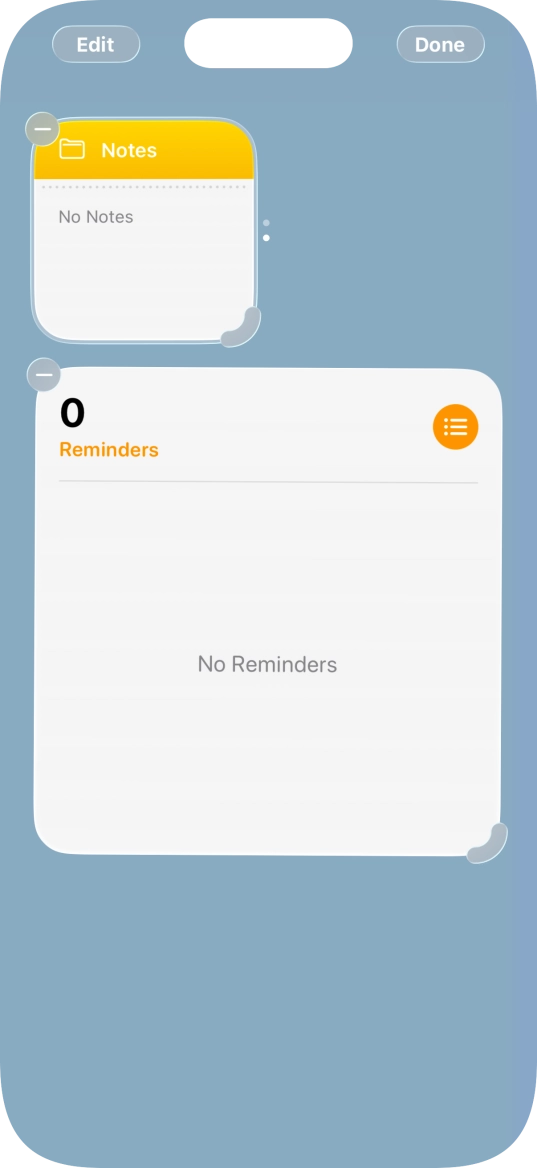 Press Done. Press Done.