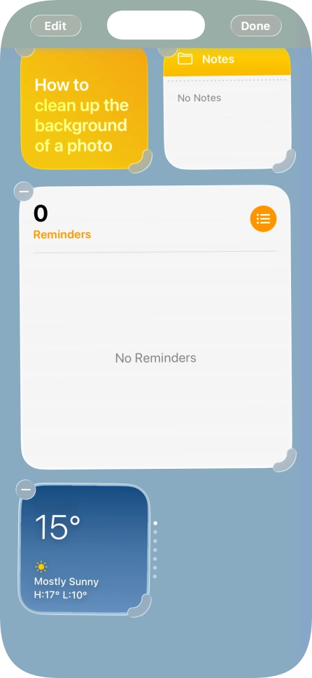 Press Done. Press Done.