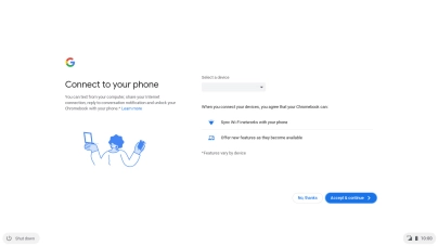 Click the required setting. Click the required setting.