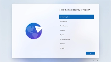 Click the required country or area. Click the required country or area.