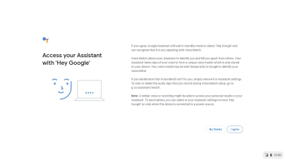 Click the required setting. Click the required setting.