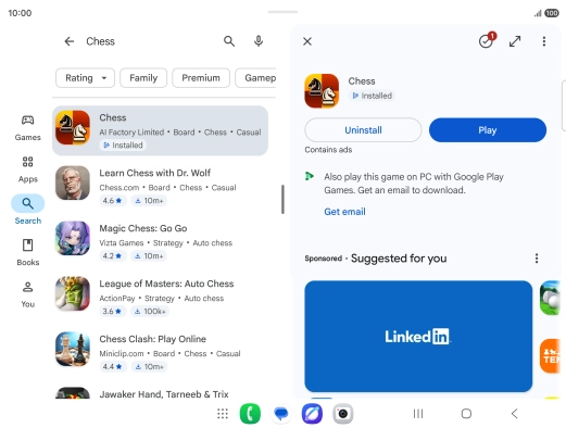 Press the Home key to return to the home screen. Press the Home key to return to the home screen.