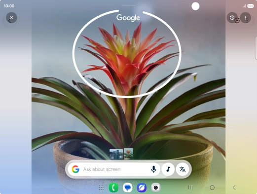 Draw a circle around the required object on the picture and wait for the search results. Draw a circle around the required object on the picture and wait for the search results.