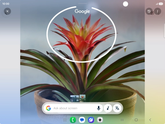 Draw a circle around the required object on the picture and wait for the search results. Draw a circle around the required object on the picture and wait for the search results.