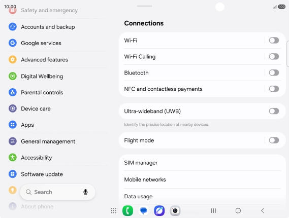Press Google services. Press Google services.