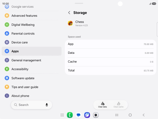 Press the Home key to return to the home screen. Press the Home key to return to the home screen.
