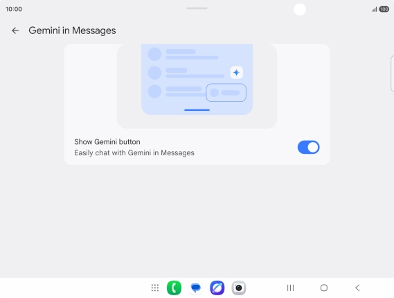 Press the indicator next to Press the indicator next to