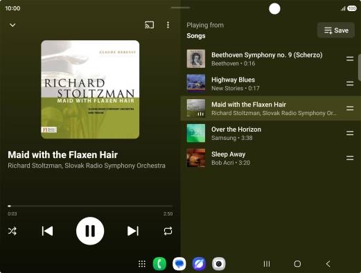 Press arrow right to go to the next audio file. Press arrow right to go to the next audio file.