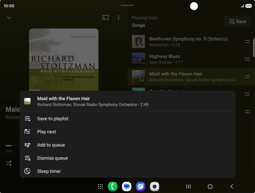 Press the add icon. Press the add icon.