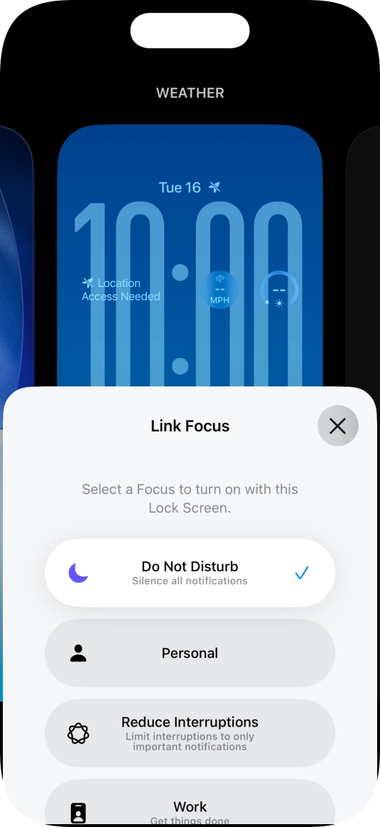 Press the close icon. Press the close icon.