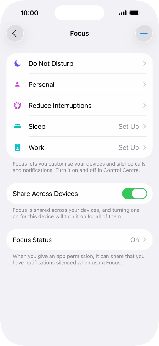 Press Do Not Disturb. Press Do Not Disturb.