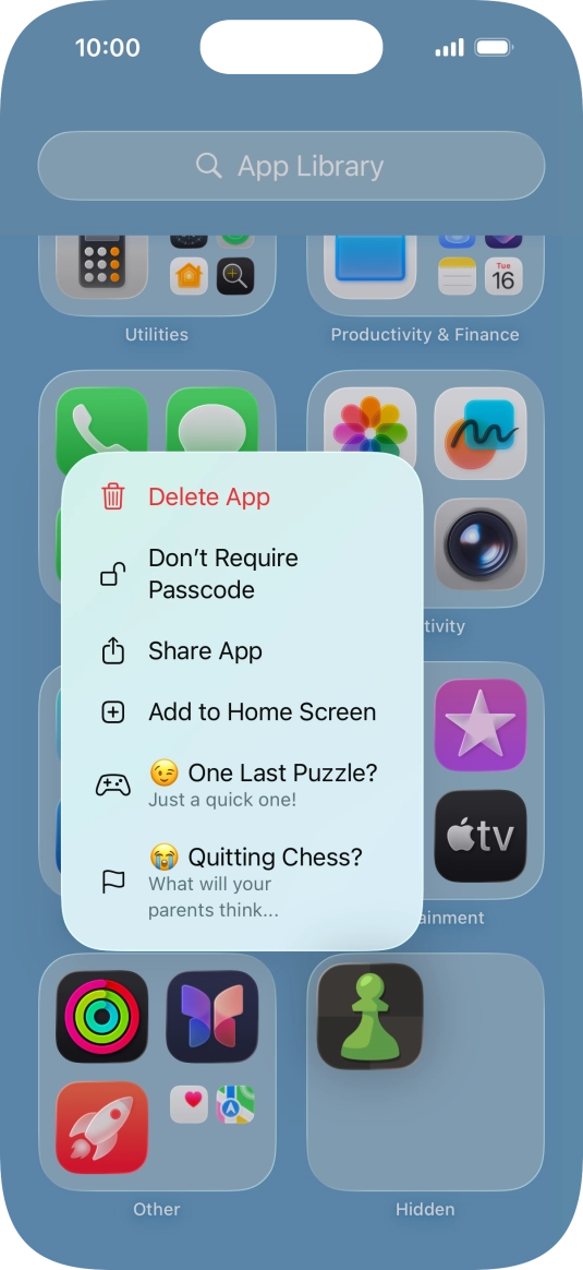 Press Don't Require Passcode. Press Don't Require Passcode.