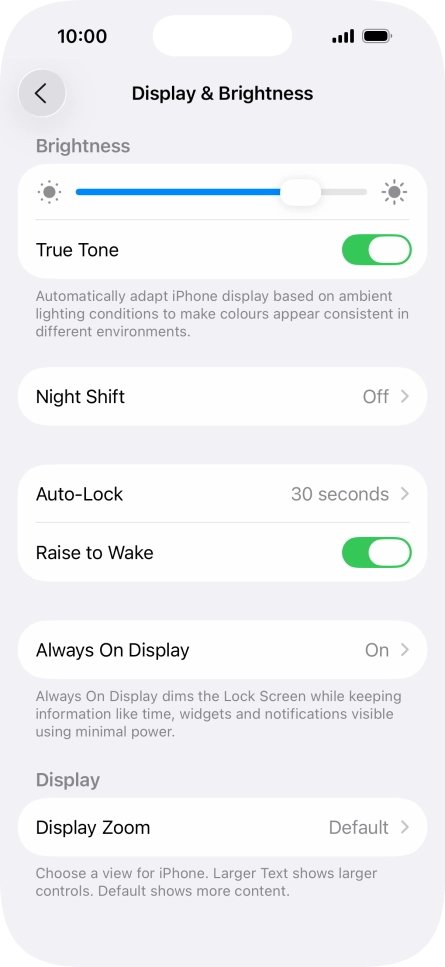 Press Always On Display. Press Always On Display.