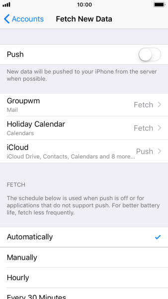 If you turn off the function, press the required setting. If you turn off the function, press the required setting.