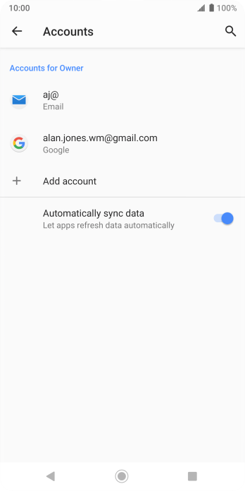 Press the Home key to return to the home screen. Press the Home key to return to the home screen.