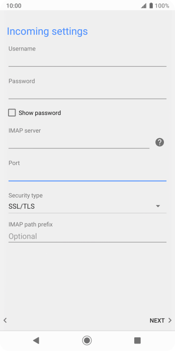 Press the drop down list below Press the drop down list below