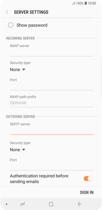 Press the drop down list below Press the drop down list below