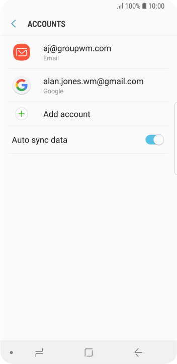 Press the Home key to return to the home screen. Press the Home key to return to the home screen.