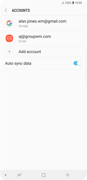Press the Home key to return to the home screen. Press the Home key to return to the home screen.