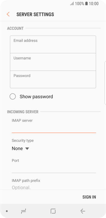 Press the drop down list below Press the drop down list below