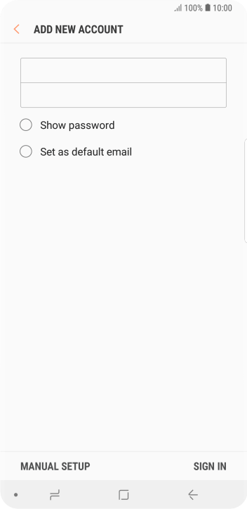 Press SIGN IN. Press SIGN IN.