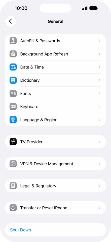 Press Background App Refresh. Press Background App Refresh.
