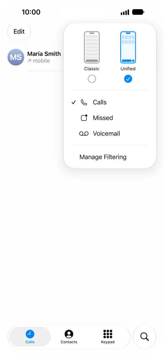 Press Voicemail. Press Voicemail.