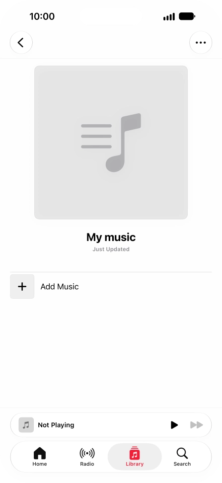 Press Add Music. Press Add Music.