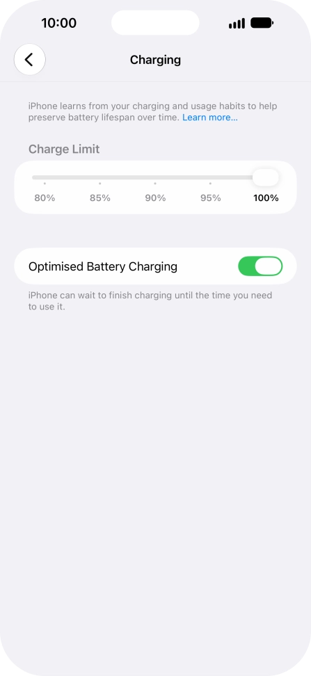 Press the indicator next to Press the indicator next to