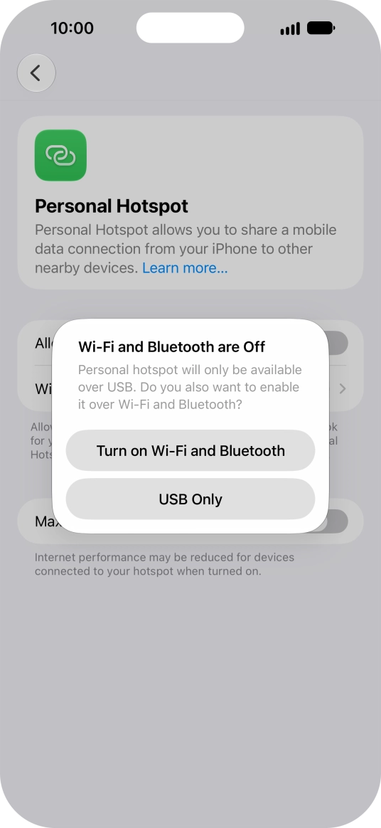 If Wi-Fi is turned off, press Turn on Wi-Fi and Bluetooth. If Wi-Fi is turned off, press Turn on Wi-Fi and Bluetooth.
