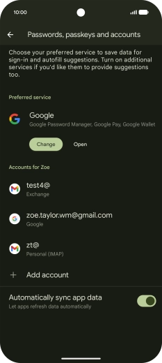 Press the indicator next to Press the indicator next to