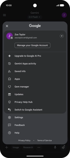 Press Settings. Press Settings.