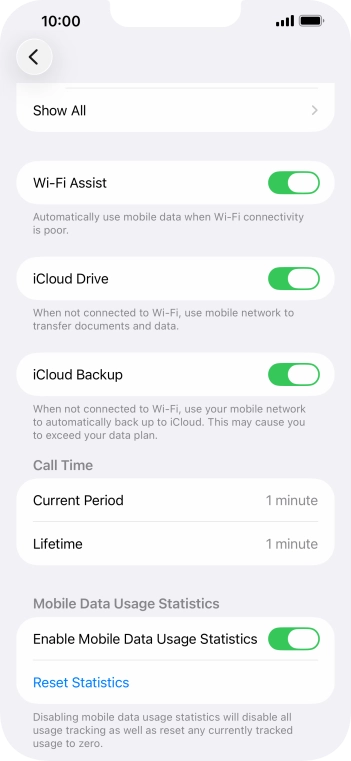 Press the indicator next to Press the indicator next to