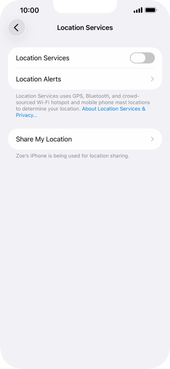 Press the indicator next to Press the indicator next to