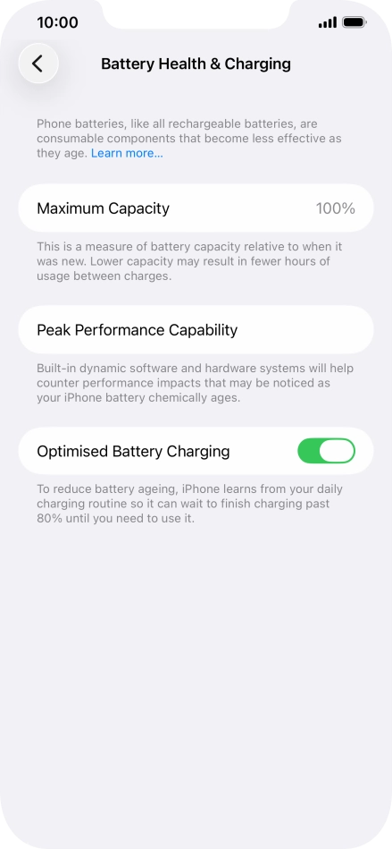 Press the indicator next to Press the indicator next to
