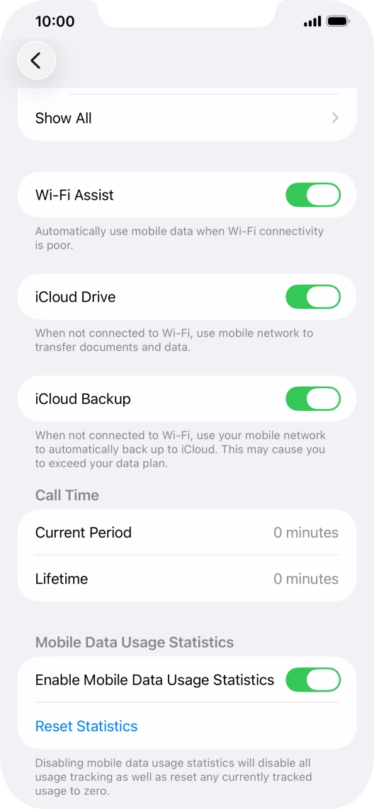 Press the indicator next to Press the indicator next to
