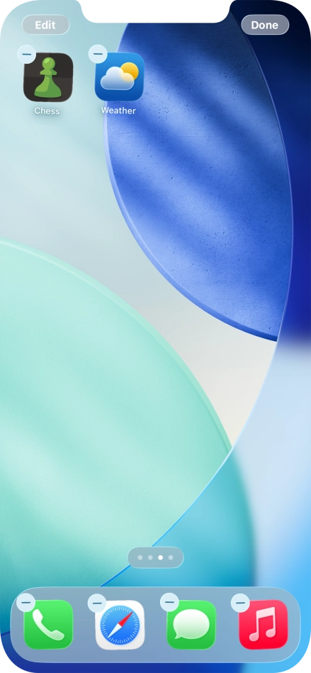 Press Done. Press Done.