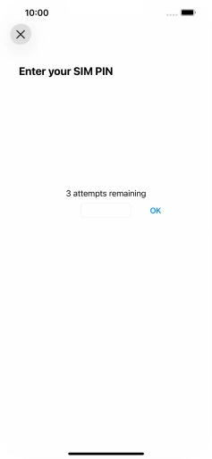 If your SIM is locked, key in your PIN and press OK. The default PIN is 1111. If your SIM is locked, key in your PIN and press OK. The default PIN is 1111.