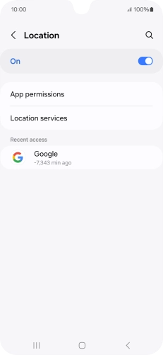 Press App permissions. Press App permissions.