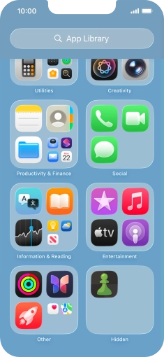 Press and hold the required app. Press and hold the required app.