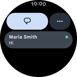Press the required text message to read it. Press the required text message to read it.