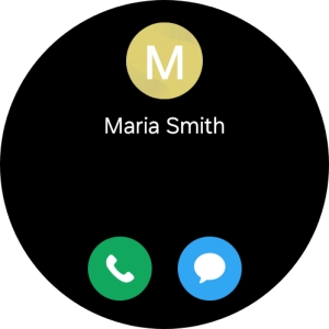Press the call icon. Press the call icon.