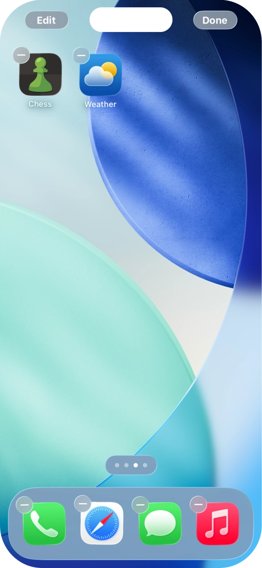 Press Done. Press Done.