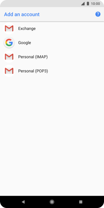 Press Personal (POP3). Press Personal (POP3).