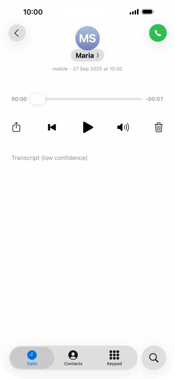 Press the play icon. Press the play icon.