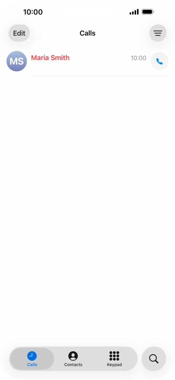 Press the required message. Press the required message.